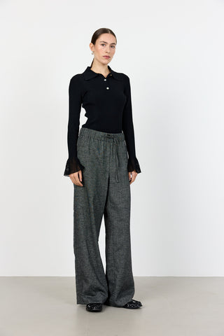 LR-OBI 1 Cardigan Sort