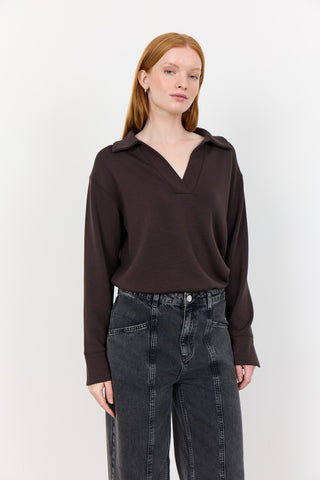 LR-EZRA 6 Sweatshirt Brun