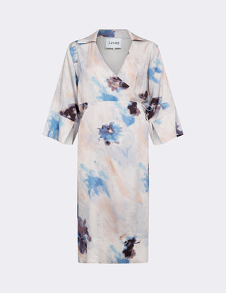 LR-HELGA 3 Kjole Blå