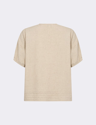 LR-NAJA 54 Bluse Lys sand