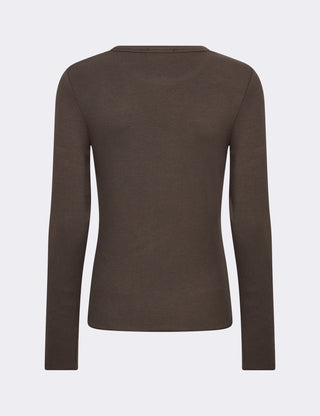 LR-IKA 4 T-shirt Mørk brun