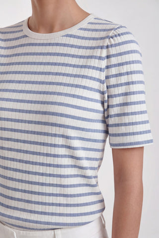 LR-NEDDIE 1 T-shirt Blå