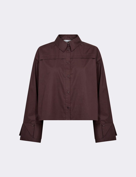 LR-KIA 4 Skjorte Bordeaux