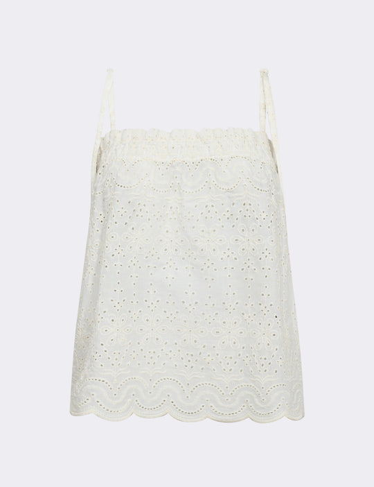 LR-ROSALINA 1 Top Off white