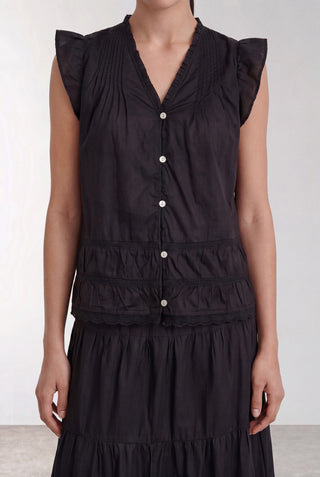 LR-ROSY 2 Bluse Sort