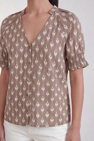 LR-RINNI 2 Bluse Brun