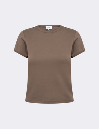 LR-PALOMA 6 T-shirt Mørk brun