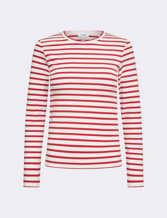 LR-NEDDIE 2 T-shirt Rød