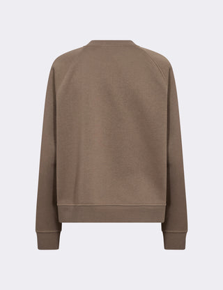 LR-NUKA 11 Sweatshirt Mørk brun