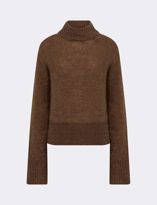 LR-NOREEN 12 Pullover Brun