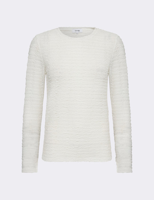 LR-KALLE 1 Bluse Off white