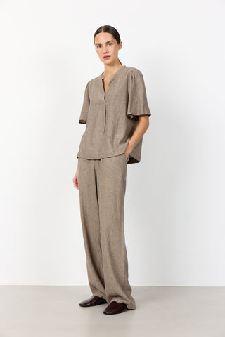 LR-NAJA 32 Bluse Camel