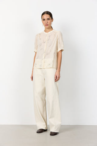 LR-PORTIA 1 Skjorte Lys grå