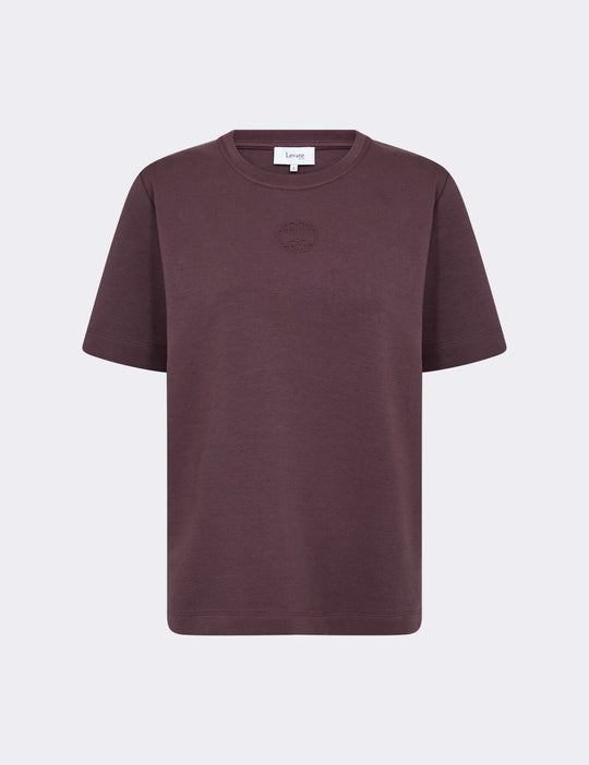 LR-KIS 7 T-shirt Bordeaux