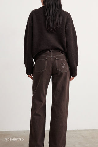 LR-KOSA 23 Jeans Brun