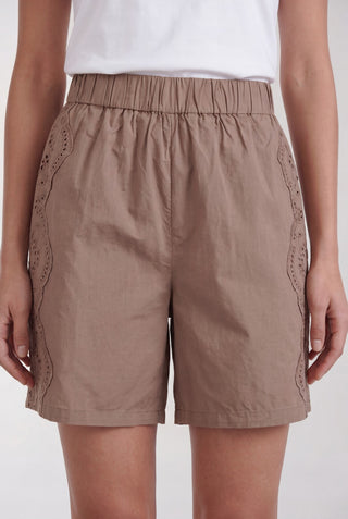 LR-ROSE 3 Shorts Brun