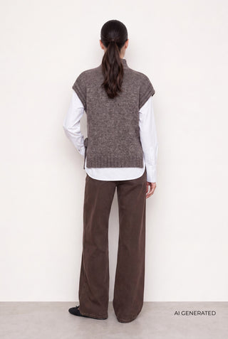 LR-TOGA 3 Vest Mørk brun