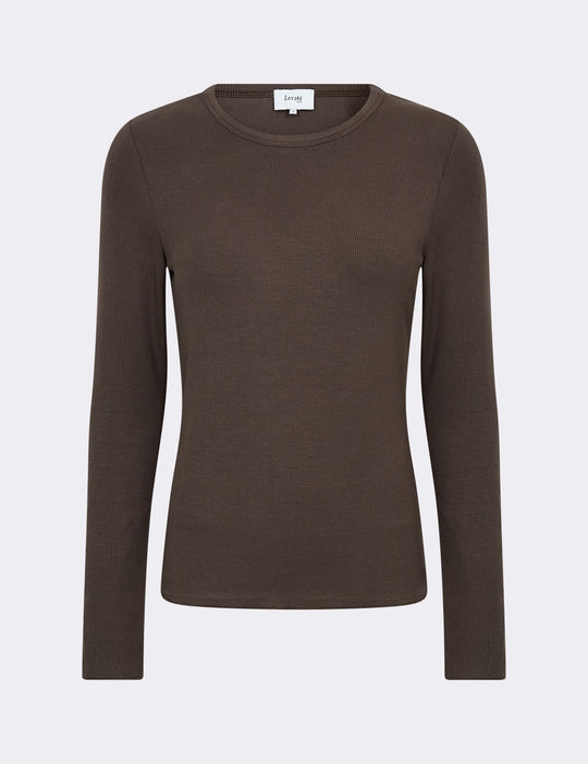 LR-IKA 4 T-shirt Mørk brun