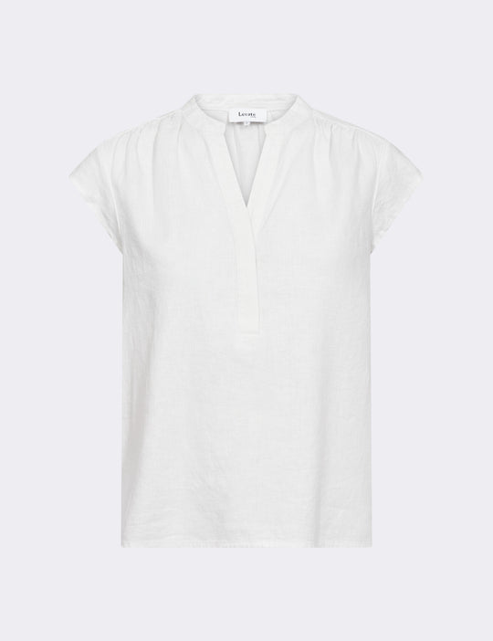 LR-NAJA 19 Bluse Hvid