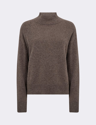 LR-ELOISE 6 Pullover Mørk brun