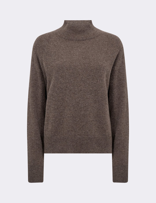 LR-ELOISE 6 Pullover Mørk brun