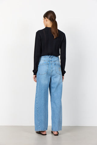 LR-PRIYA 2 Skjorte Sort