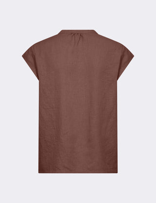 LR-NAJA 19 Bluse Brun