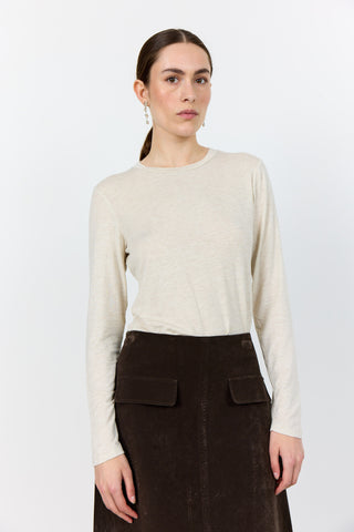 LR-JOSEPHINE 1 T-shirt Lys sand