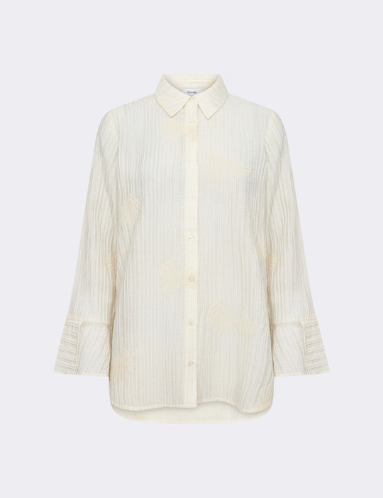 LR-ORBAN 2 Skjorte Off white