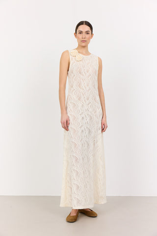 LR-LENA 1 Kjole Creme