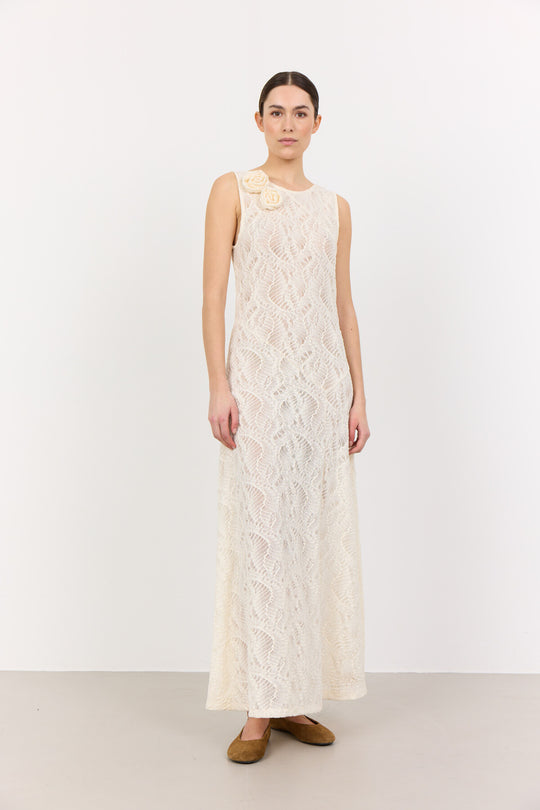 LR-LENA 1 Kjole Creme