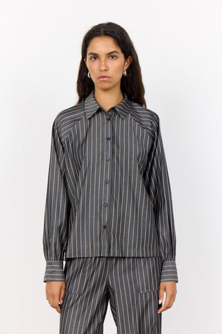 LR-KAYA 1 Skjorte Mørk brun