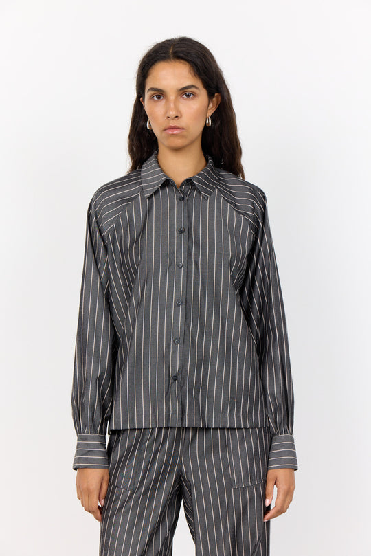 LR-KAYA 1 Skjorte Mørk brun