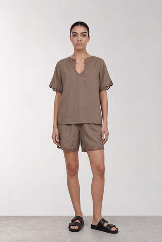 LR-NAJA 60 Shorts Brun