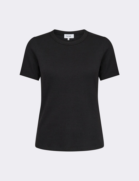 LR-NUMBIA 5 T-shirt Sort