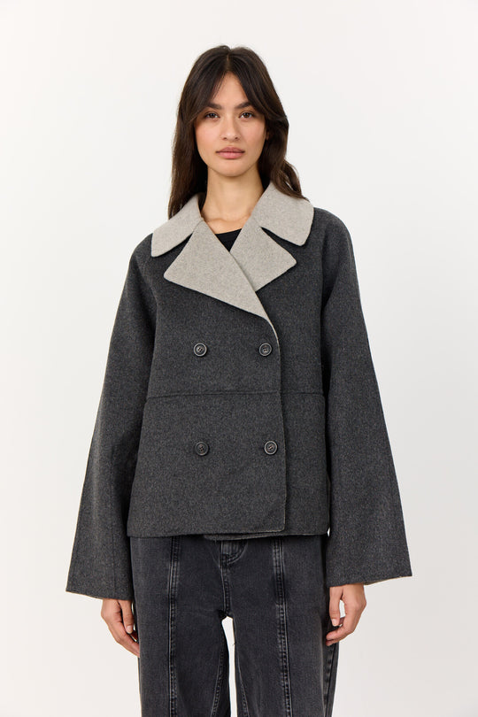 LR-MAIA 2 Jakke Mørk grå