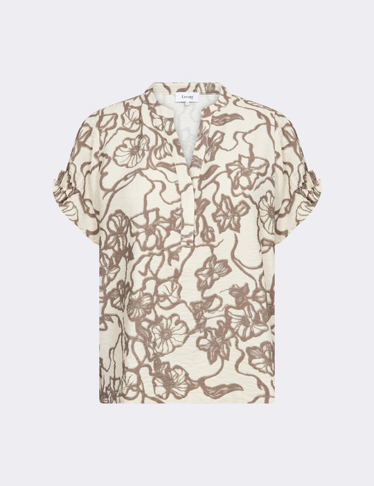 LR-RYA 1 Bluse Lys sand