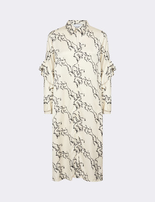 LR-KENNEDY 1 Kjole Creme