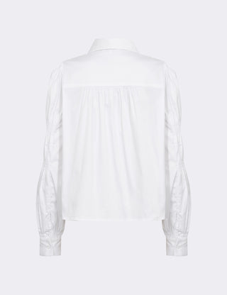 LR-ISLA SOLID 143 Skjorte Hvid