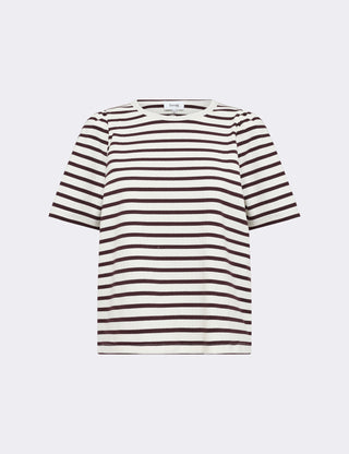 LR-NEDDIE 1 T-shirt Bordeaux