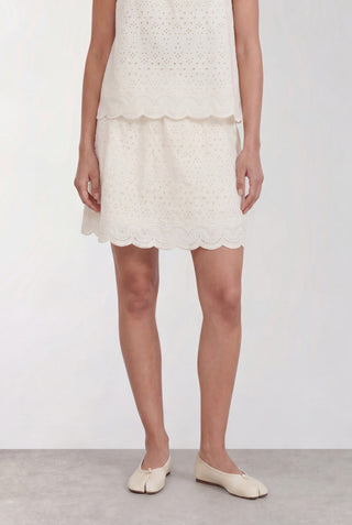 LR-ROSALINA 4 Nederdel Off white