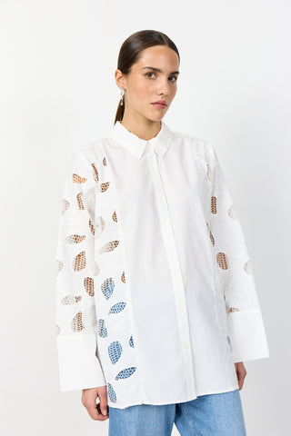 LR-PARKER 2 Skjorte Off white