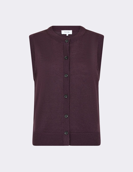 LR-ISMAILA 11 Vest Bordeaux