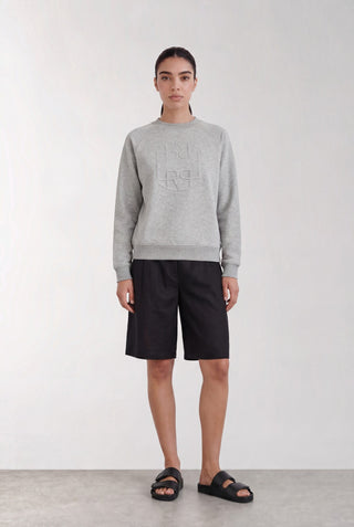 LR-NUKA 11 Sweatshirt Lys grå