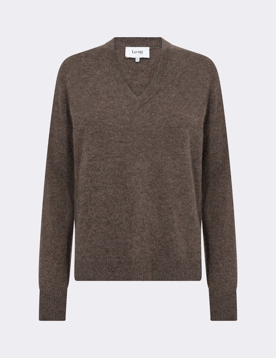 LR-ELOISE 11 Pullover Brun