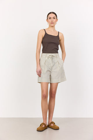 LR-LUCILLA 2 Shorts Mørk brun