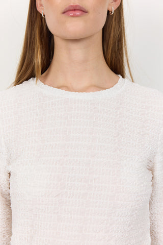 LR-KALLE 1 Bluse Off white