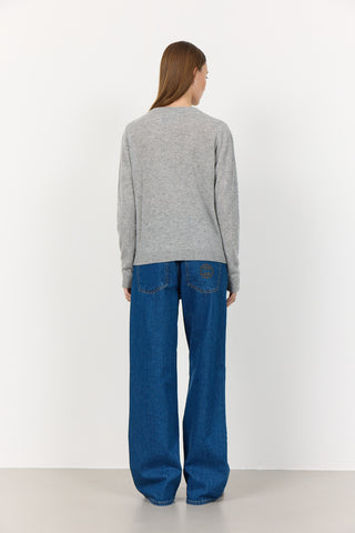 LR-ELOISE 1 Cardigan Lys grå
