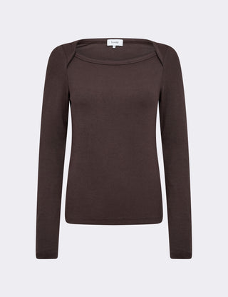 LR-IKA 34 T-shirt Mørk brun