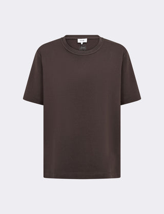 LR-KIS 1 T-shirt Mørk brun